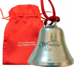 See on imeline elu j&otilde;ulukaunistus Bell On Ribbon Kinkekarp Movie Souvenir Steel Metal Keepsake Decoration