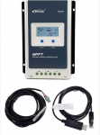 P&auml;ikeselaadija kontroller ，Tracer 2210 20 Amp MPPT laadija kontroller, 12/24V v&otilde;imsusega p&auml;ikesekontroller (2210A + 150U + RTS)
