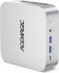 ACEMAGIC W1 Mini PC,AMD Ryzen 7 H255(8C/16T, bis zu 4,9 GHz),16GB LPDDR5 (6400MT/s) 512GB NVMe SSD Mini Computer mit Windows 11 Pro | WiFi 6E | 4K UHD | AMD Radeon f&uuml;r Programmierung/Gaming/Business