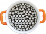 AISI304 roostevabast terasest kuulid, 7.144mm (9/32") t&auml;is kuullaagrid, klass 100, k&otilde;rge t&auml;psusega