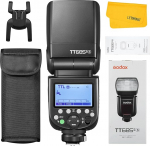 Godox TT685II-S TT685II v&auml;lk Sony v&auml;lklambi jaoks, 1/8000s HSS GN60 2.4G juhtmeta X s&uuml;steem, TCM Instant Conversion &uuml;hildub Sony A7RIII A7R A7R A7S A58 A9-ga