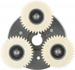 Nailon 36 Z&auml;hne Planetengetriebe mit 8 mm ID-Kugellagern, kompatibel mit Bafang E Bike Radnabenmotorsystemen