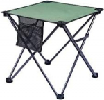 Kaasaskantav kokkupandav laud v&auml;ljas - kerge piknikulaud telkimiseks, kalastamiseks, grillimiseks, isetegevuseks - roheline kohviv&auml;rv, mitmek&uuml;lgne ja lihtne transportida