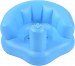 RANNYY Baby Inflatable Sofa with Integrated Pump Bath Seat Inflatable Chair Sofa Game Kids (Blue)