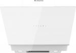 Aspes ACPD600A3IB 60cm Tilted Cooker Hood White Glass 650m3/h Output Dual Pressure 4 Speed Touch Control Dishwasher Safe Filter