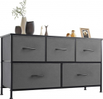 Sweetcrispy kapp, elutoa riidekapp magamistuppa, 5 riidest sahtlit, reguleeritavad jalad, sahtlikapp, hall