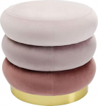 Kare Disainerh&auml;rra Sandwich roosa sametist pinkne pink esikusse, magamistuppa, kontorisse, lastetuppa, 40 x 45 x 45 cm (k&otilde;rgus x laius x s&uuml;gavus)