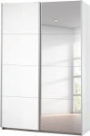 rauch m&ouml;belwerke gmbh Caracas l&uuml;kandustega riidekapp, puitmaterjal, valge, 136 x 210 x 62 cm
