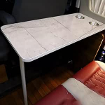 Klappbarer Esstisch f&uuml;r Camping, Auto, tragbar, faltbar, Campingtisch, Wandmontage, Klapptisch f&uuml;r Camping, Auto, geeignet f&uuml;r Picknicks im Freien, Farbe: A