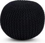 ARJORA Round Poufs Ottoman 100% puuvillane k&auml;sitsi kootud p&otilde;randatool Home Decor Corduroy Pouf diivanile, mida saab kasutada elutoa lastetoas Patio Lounge 18 x 14 tolli jalatoena