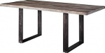 MASSIVMOEBEL24.DE Mango s&ouml;&ouml;gilaud 170 x 90 x 76 cm Hall lakitud rasket&ouml;&ouml;stus #100
