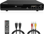 DVD m&auml;ngija SCART &uuml;hendusega, kompaktne DVD-CD m&auml;ngija 1080P HDMI v&auml;ljundiga AV v&auml;ljund, integreeritud PAL/NTSC TV s&uuml;steem, toetab MIC sisendit, USB sisendit, veakorrektsiooni (DVD-170, metallist korpus)