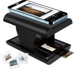 DGODRT Slide Scanner, Mobile Film Scanner, Scan and Save Your 24 x 36 mm Negatives and Slides with Smartphone Camera, Foldable Portable Film Scanner with LED Lighting