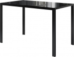 Vicco Grand Dining Table Black 120 x 75 cm