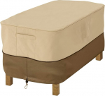 Classic Accessories 71992 Veranda Rectangular Patio Ottoman/Side Table Cover, Small