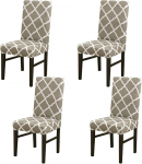 Chair Cover Set, Universal Stretch, Elastic Protective Slipcovers for High Back Chairs, Dining Room, Wedding Banquet, Party Decoration