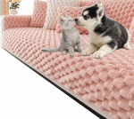 Diivanikate Diivanikate Corner Diivan L kuju Diivan viskamine, Plush Super Soft Diivan viskamine Non-Slip Diivan kate Diivan viskamine paksendatud kaunistus 2 3-kohaline diivan (V&auml;rv: #Suurus: 110 x 240 cm/43 x 94 cm.