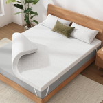 Madratsitopper 180 x 200 cm H2/H3, madratsitopper Gel Topper eemaldatava ja pestava kattega, 180 x 200 cm Gel Foam Topper for Box Spring Bed Diivan Bed, Certipur-US Certipur-US Certified, 10 cm
