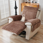 K&auml;etugede katted Diivan Libisematu TV-tooli kaitsekate Tooli kaitsja l&otilde;&otilde;gastav tooli kate koju koos laste ja lemmikloomadega Koer (pruun)