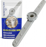 Pritsivarre originaalkoodiga C00312565 C00313648 Indesit 480140101015 480140101542 Whirlpool n&otilde;udepesumasinale - Garantii 10 aastat - MONTERAL