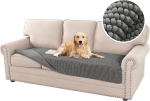 H.Versailtex Chenille koeravoodi kate Paksud pehmed diivanikatted 3 padja jaoks Diivan libisemisvastane diivan Slipcovers m&ouml;&ouml;bli kaitsja koertele lemmikloomadele kassidele 90x208cm, Hall