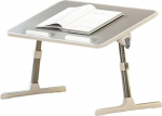 BBAVECOW S&uuml;learvuti voodi laua t&otilde;stmine Multifunktsionaalne kokkupandav laud K&otilde;rgusnurk reguleeritav kokkupandavad jalad 40 kg kandev&otilde;ime 52 x 30 cm Tablet Stand Voodi lugemine