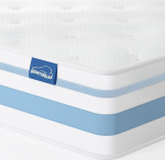 wowttrelax 4ft Double Memory Foam madrats karbis - sinine