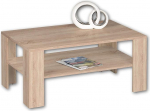 Joker kohvilaud Sonoma Tamme v&auml;limusega - ruumikas diivanilaud koos riiuliga elutuppa - 100 x 44 x 60 cm (B x K x S)