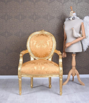 Kuninglik medaljoniga tugitool barokkstiilis Cat521a06 Palazzo Exclusive