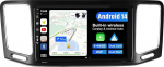 BXLIYER Android 14 autoraadio VW Sharanile (2012-2018) - 4G + 64G - Traadita CarPlay Android auto - Kaamera + mikrofon - IPS 9-tolline 2 DIN - roolijuhtimine Dual Band WiFi DAB 360-CAM Fast Boot DSP