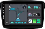 [8GB + 256GB] Android 14 autoraadio Mitsubishi Pajero Sport 2 L200 / Triton (2008-2016)-[Integreeritud CarPlay/Android Car/DSP/GPS]-9-tolline IPS puuteekraan CAM+MIC-DAB/Mirror Link/Bluetooth 5.0