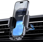 FLOVEME mobiiltelefoni hoidja auto ventilatsioon laiema klambriga, auto mobiiltelefoni hoidja 360&deg; p&ouml;&ouml;ratav, universaalne mobiiltelefoni hoidja auto &uuml;hildub iPhone Samsung Huawei'ga