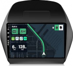 KEC [6G + 128G] IPS 10.1-tolline Android 15 autoraadio Hyundai Tucson IX35 2010-2015 koos Navi Octa Core'iga [sisseehitatud 4G LTE/DAB+/CarPlay/Android Auto/DSP/Mirror Link/GPS/Bluetooth 5.0/HDMI