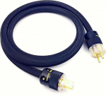WAudio 10AWG Audiophile toitejuhe - ELi standardne Hi-Fi toitejuhe Schuko pistikuga ja IEC pistikuga (2M)
