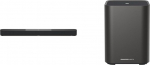Sennheiser AMBEO Soundbar Plus telerile ja muusikale - ELi pistik + AMBEO Sub telerile ja muusikale - ELi pistik - S&uuml;gav, l&auml;bil&ouml;&ouml;v bass kuni 27 Hz - 8-tolline subwoofer 350 W D-klassi v&otilde;imendiga