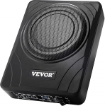 VEVOR Underseat Car Subwoofer 300W Slim auto subwoofer koos toiteallikaga, subsystem sisseehitatud v&otilde;imendiga, k&otilde;rge / madala taseme sisend ja helitugevuse reguleerimine maasturite veoautodele, haagissuvilatele ja haagissuvilatele