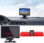 Van Transporter piduritulede kaamera piduritulede tagurduskaamera &ouml;ine n&auml;gemine + 7-tolline LCD-monitor Caddy Life 2K Facelift III Box 2KA Estate Cross Maxi Tdi Third 3 2003-2014 jaoks