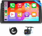 Eonon Autoradio kompatibel mit BMW E46 1998-2006, Android 14 CarPlay, Android Auto, MirrorLink, 3+32 GB GPS, Bluetooth, USB-RCA-Ausgang, toetab tagasis&otilde;idukit Online-Update E46X7