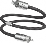 Tertullus HiFi High End toitekaabel C15 toitekaabel HiFi Audio k&uuml;lmade seadmete kaabel Schuko pistikuga ja IEC pistikuga (ETR-1501, 1,8 m)