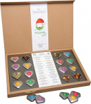 TEALAVIE tee advendikalender 2024 | 24 kvaliteetset lahtist teed elegantsetes teekanistrites | K&auml;sitsi valmistatud | H&auml;id j&otilde;ule, head uut aastat (komplekt), Hanuka - kingitus n&uuml;&uuml;d j&otilde;uludeks 2024 220 g