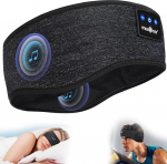 Bluetooth Sleep Headphones, traadita 5.2 k&otilde;rvaklapid, Sleep Headband, spordik&otilde;rvaklapid HD stereok&otilde;lariga, Tech Gadgets kingitus meestele/naisele, sport (must)