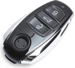 Volkswagen Touareg (2010-2018) 3 nupuga VW-09 &uuml;hilduv v&otilde;tmepuldi kaugjuhtimispult (3 nuppu)