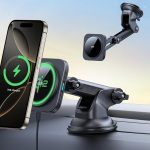 ESR Qi2 15W Magsafe autokinnitus koos laadimisfunktsiooniga, Qi2 sertifitseeritud Magsafe laadija, juhtmevaba laadija, mobiiltelefoni hoidja auto iPhone 16/15/14/13/12, S25, kiirlaadimise jaoks