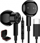 USB C k&otilde;rvaklapid Samsung S24 Ultra A55 A35 A54 A34 S23 FE Ultra, k&otilde;rvaklapid USB C &uuml;hendus koos kaabliga Magnetilised k&otilde;rvaklapid USB C k&otilde;rvaklapid mikrofoniga Poco X6 Pro Xiaomi 14 13T Pixel jaoks