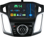 YUNTX 9-tolline Android 14 autoraadio koos Ford Focus 2011-2019| Octa Core | 6GB 128GB | Sisseehitatud 4G LTE | CarPlay & Android Car | DSP | DAB | HDMI | Dual Band WiFi | Bluetooth