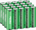 PKCELL NiMH AA laetavad akud 1200 mAh 1,2 V eellaetud p&auml;ikeselampide jaoks, pakend 20-st