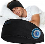 LC-dolida Sleep Headphones Bluetooth k&otilde;rvaklapid k&otilde;rvaklapid Headband, Ultra Soft Bed Headphones Sleep Headband Made of Bamboo Fibre koos k&otilde;larid, Lightweight Sleep Music Headband for Travel/Meditation/Yoga