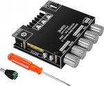 Bluetooth Mini v&otilde;imendusplaat koos subwooferi v&auml;ljundiga, 2.1-kanaliline stereov&otilde;imendi DC 12V-24V 50Wx2 Hi-Fi muusika heli k&otilde;rg- ja bassik&otilde;rguse juhtimisega passiivse k&otilde;lariga DIY koduarvuti TV auto jaoks
