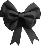 Suur vibu, 1 tk 50 x 50 cm, hiiglaslik vibu, j&otilde;ulukaar, rippuv dekoratiivne vibu, suur uks, hiiglaslik vibu, DIY kamin, dekoratiivsed vibud autole, pulmale, peole (must2#)