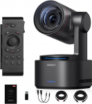 OBSBOT Tail 2 koos kaugjuhtimispuldiga 4K PTZR NDI kaamera 60fps, 5X optiline zoom, AI automaatne j&auml;lgimine, 1/1,5 tolli 50MP, HDMI/SDI/USB/IP multi v&auml;ljund, live s&uuml;ndmuste jaoks kiriklikus teenistuses